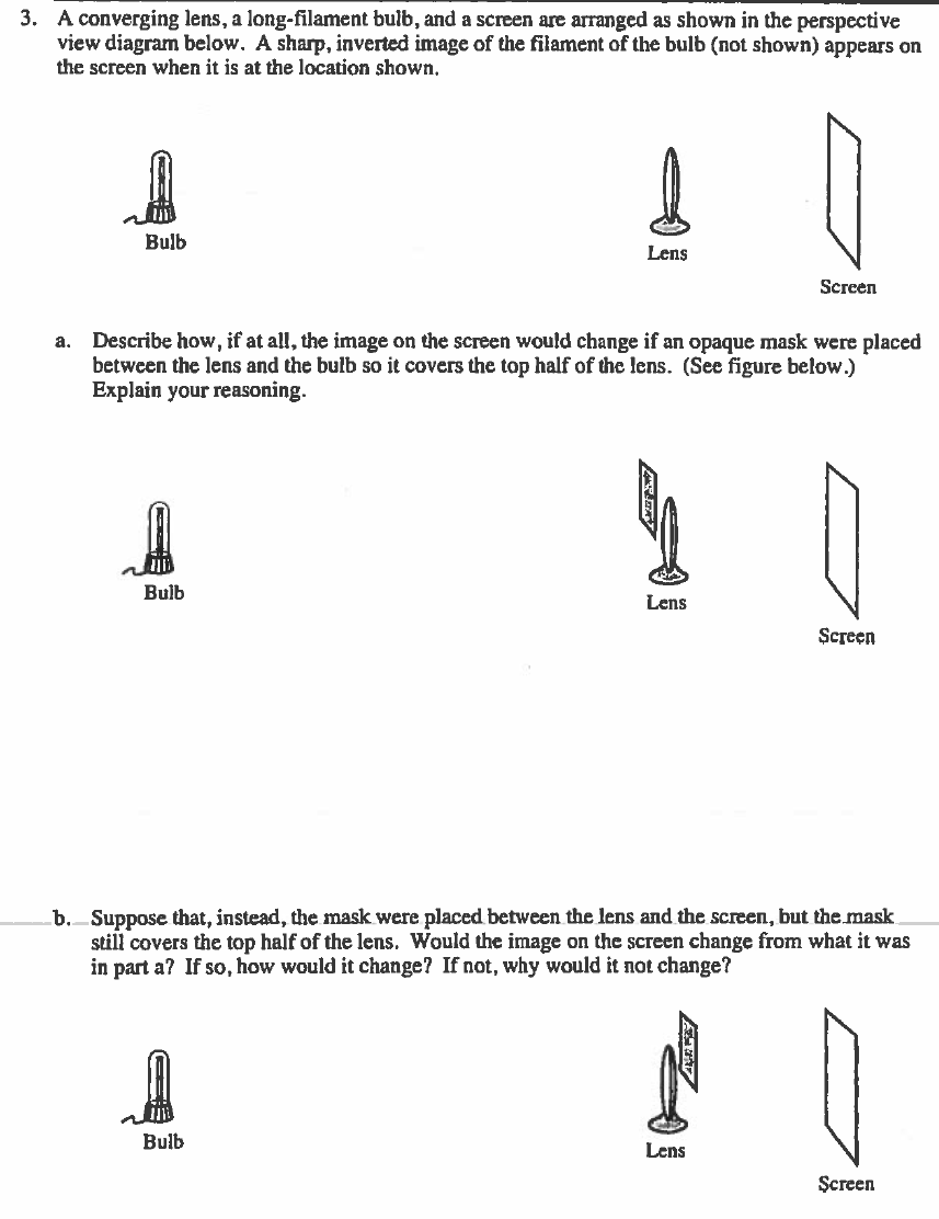 questions you can't draw with your computer, just explain in words what