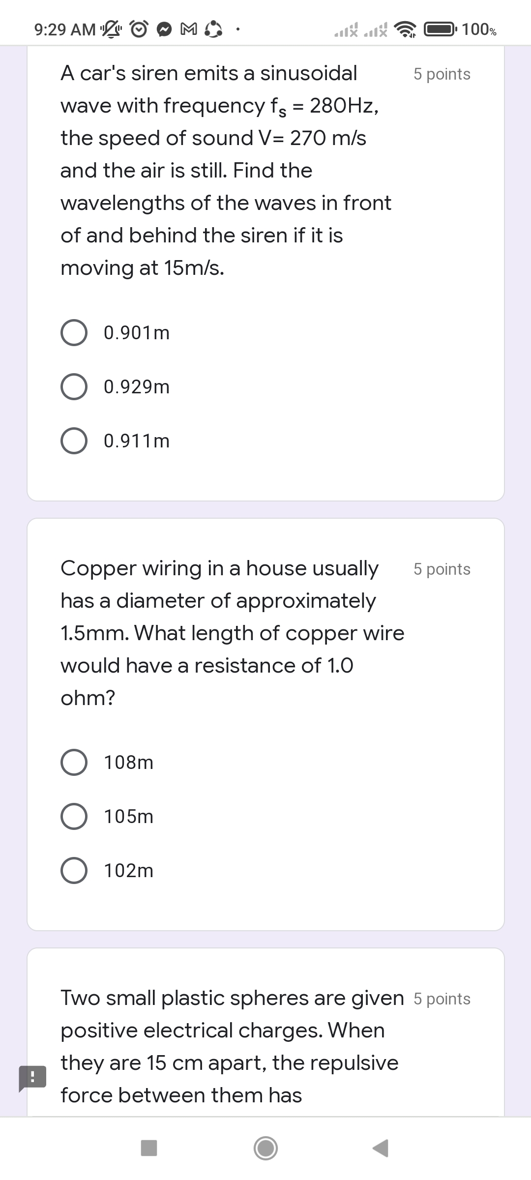 . . What is the diameter of a solid 5 points steel