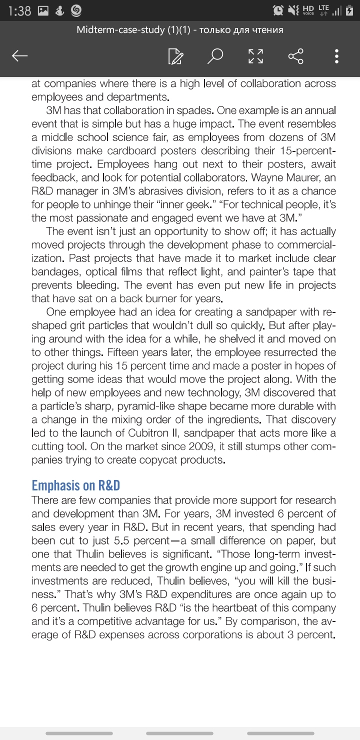limits to how broad 3M's product portfolio can grow? Explain. Is it
