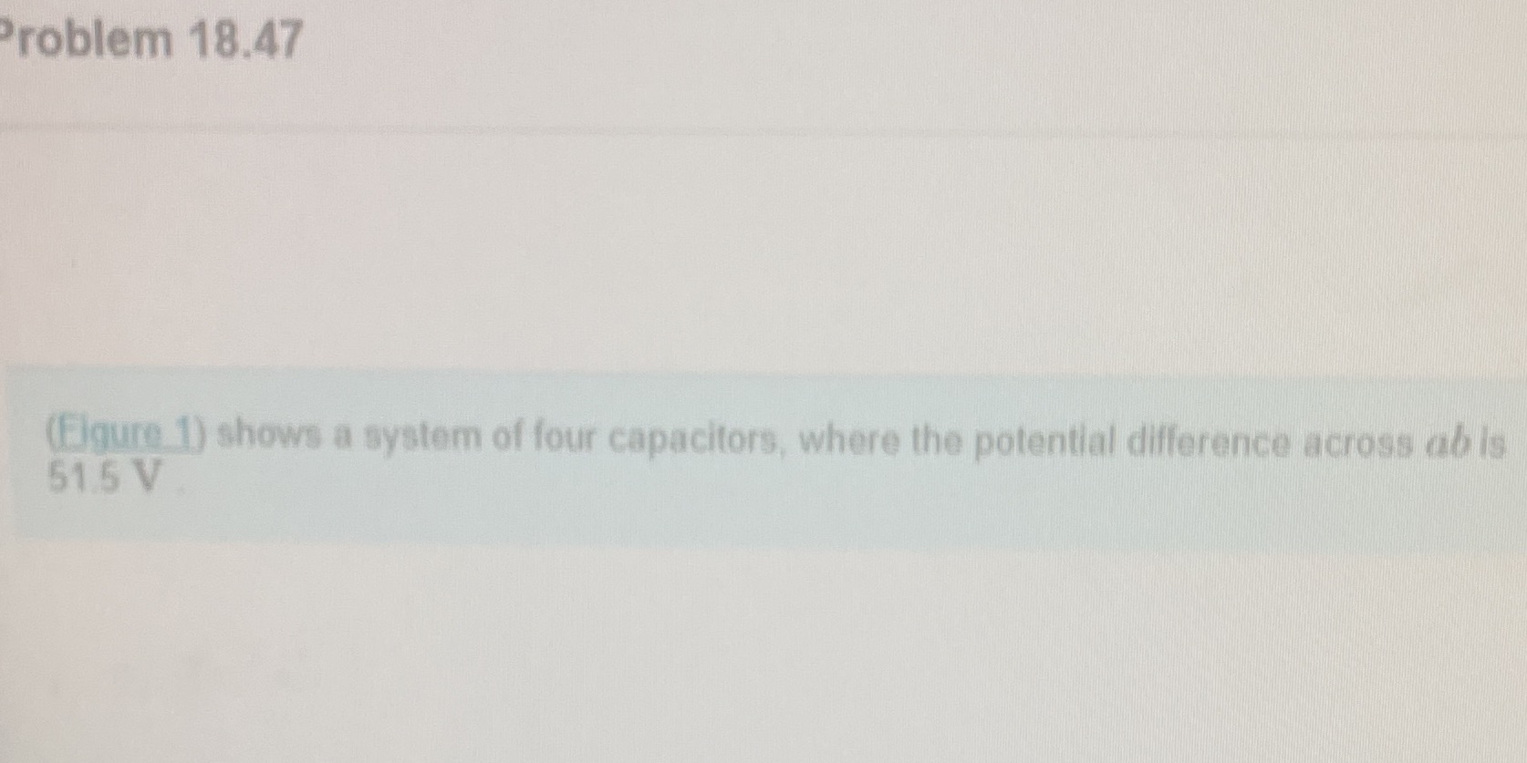 Part AFind the equivalent capacitance of this system between a and b?C=_______mFPart