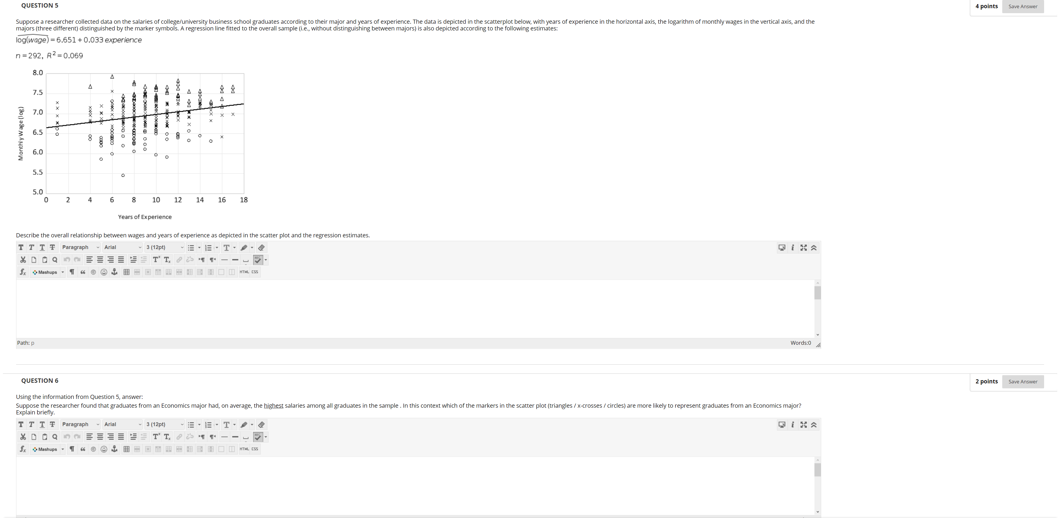 please solve this. 4 points Save Answer QUESTION 5 Suppose a researcher