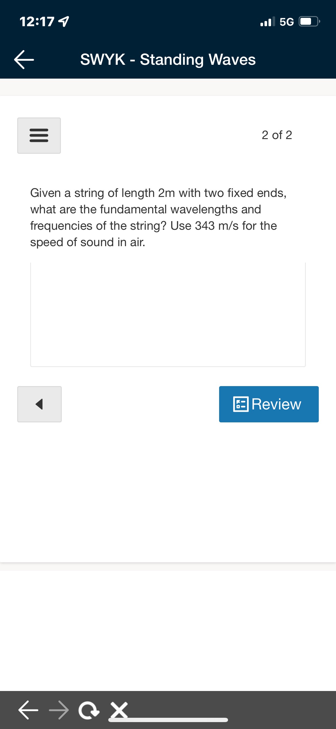 lengths?im confused on how to solve these problems. SWYK - Standing Waves