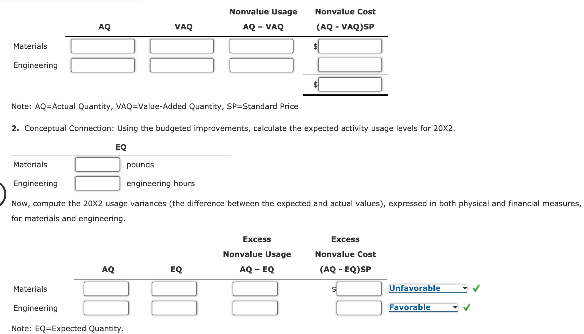  Nonvalue-Added Costs, Activity Costs, Activity Cost Reduction John Thomas, vice president