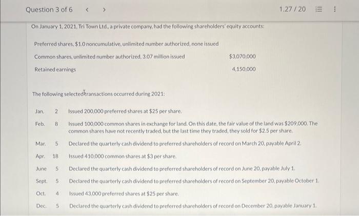 what will be its solution of a,b,c,d part ?? On January 1.