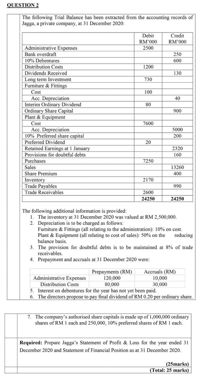 I need the answer as soon as possible QUESTION 2 The following