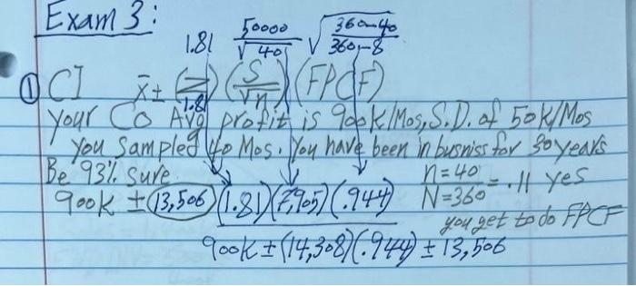 please see the example and use the same formula to answer