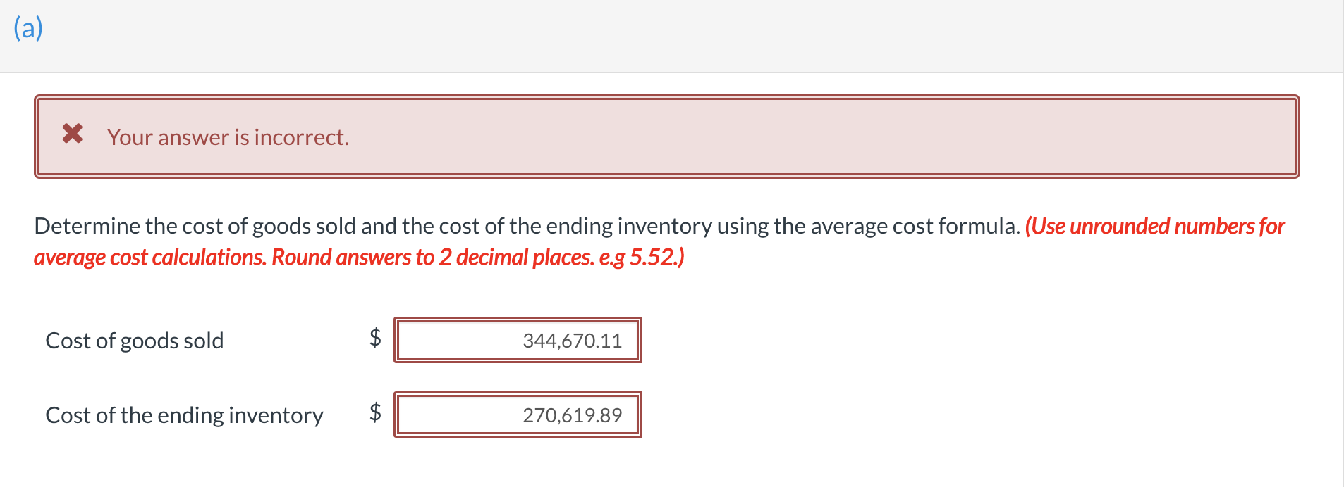 and correct answer. Thank you. Monty Furniture Ltd. uses a perpetual inventory