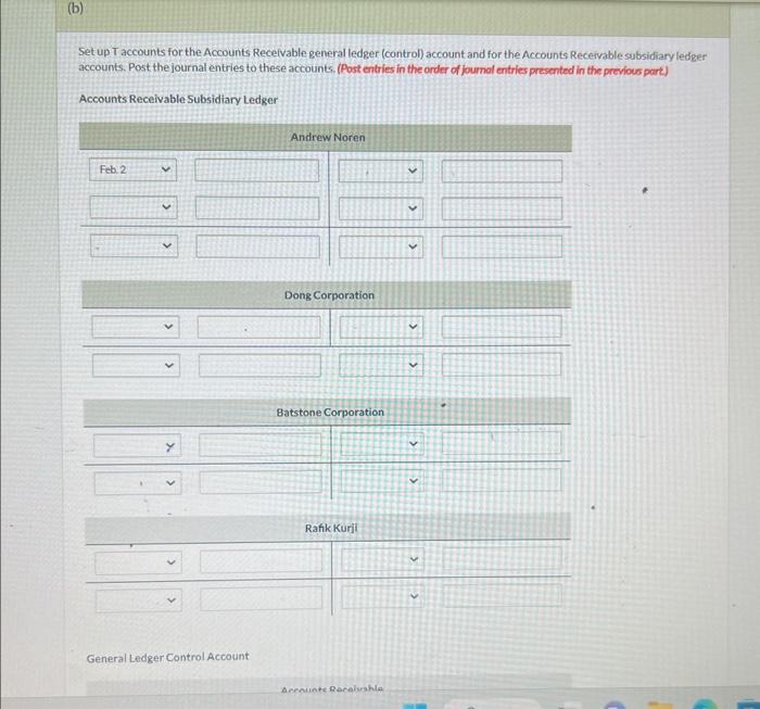rate of 8% and uses a perpetual inventory system. Feb. 2 Sold