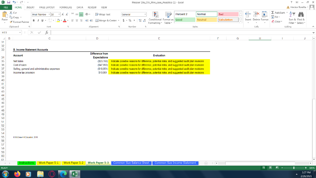 Percent 2 Autosum A7 Bad Normal X 5 HILE HOME INSERT PAGE
