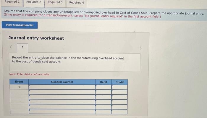 job-order costing system and applies manufacturing overhead cost to products on the