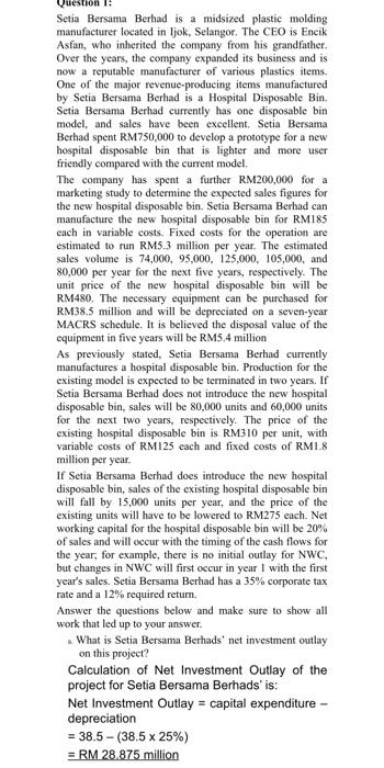 Hi , pls help me to do question d and e. answer