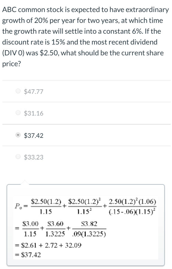 can you please explain how did we come up with this answer