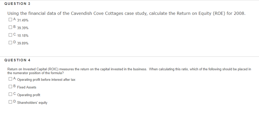 Please Help with Questions 3 and 4 information provided below Thanks in