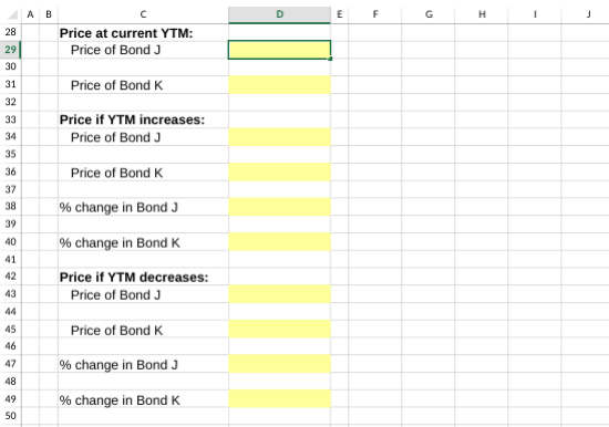 YTM of 6 percent. If interest rates suddenly rise by 2 percent,