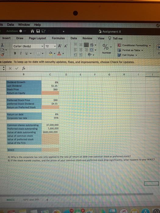 the numbers i will be using to solve question A and B