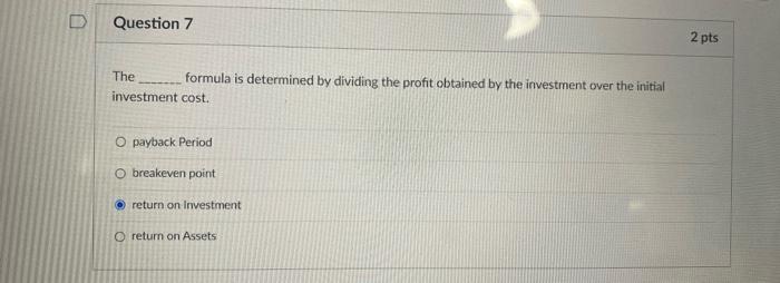 O Calculations. O Estimates O Assumptions Question 9 What is the "effect
