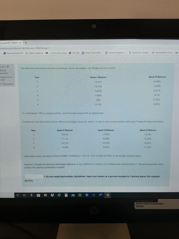 NOS 1 e Management - Second X + attempt.php?attempt=462498cmid=28802&page=1 Resize animated