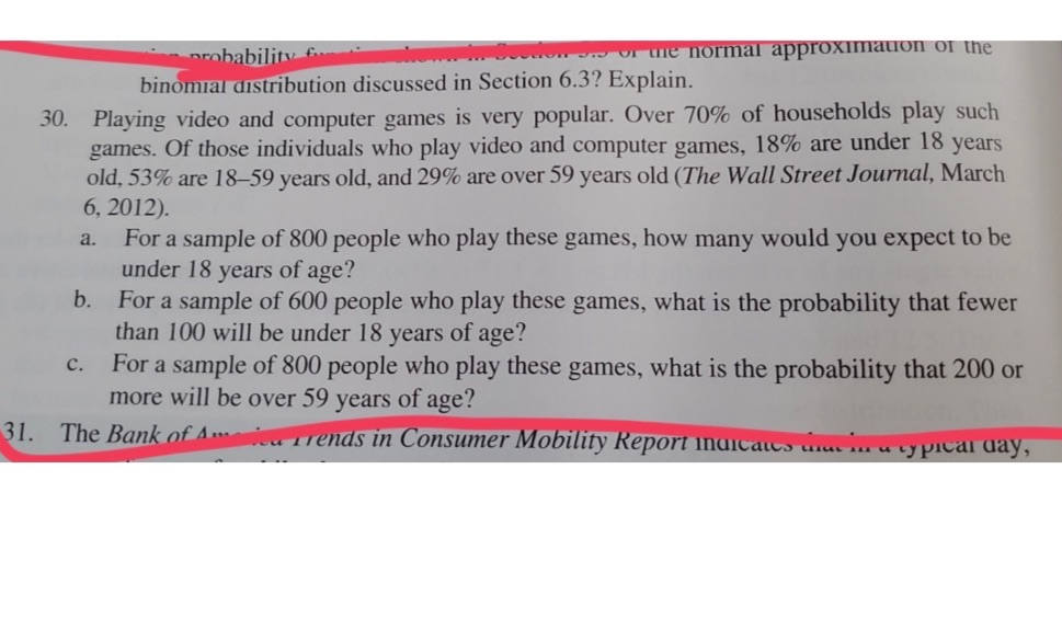probabilityf For the normal approximation of the binomial distribution discussed in