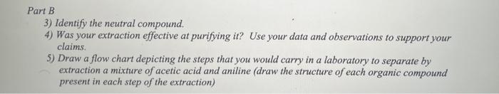 the netural compound is flourene for reference Part B 3) Identify the