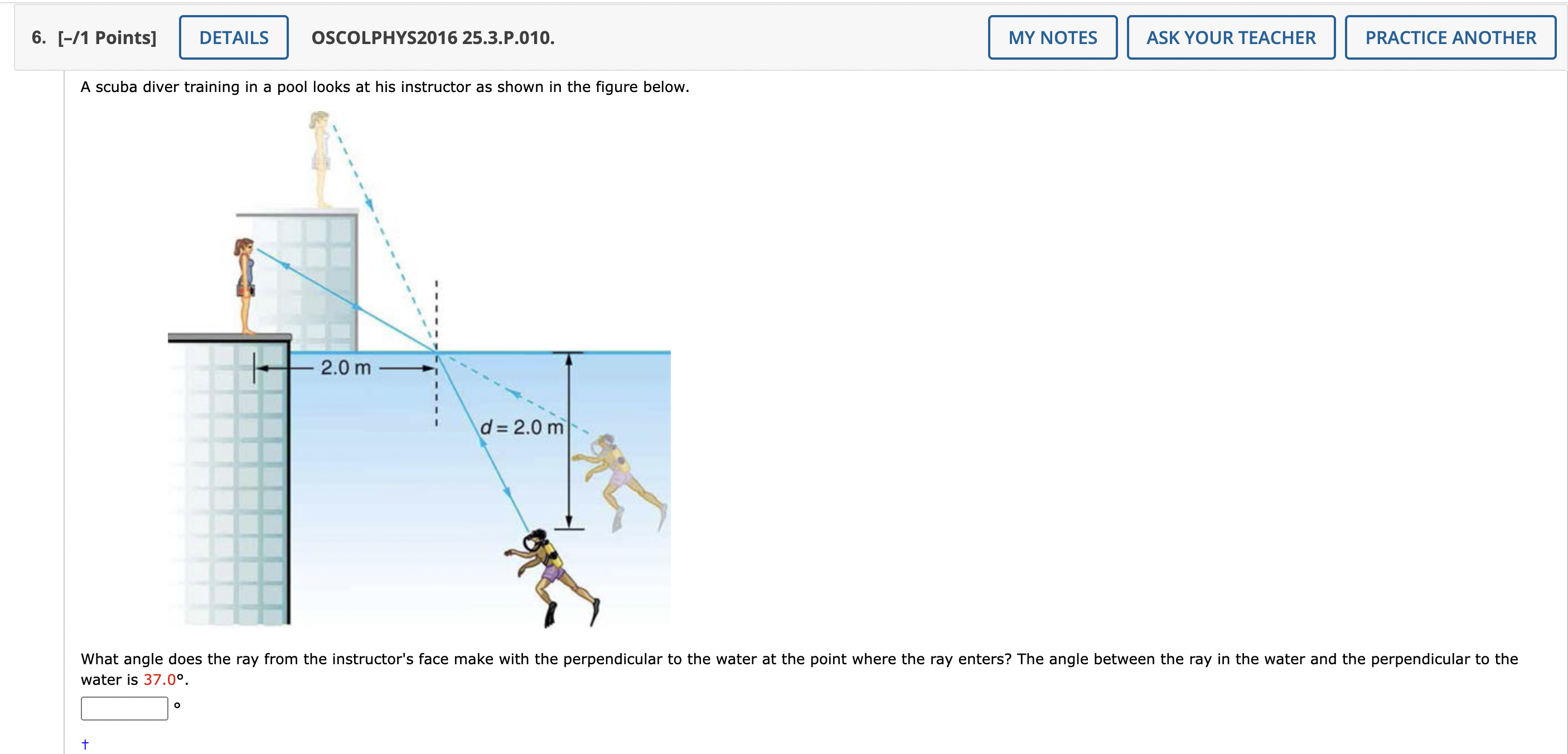 PRACTICE ANOTHER Suppose a man stands in front of a mirror as