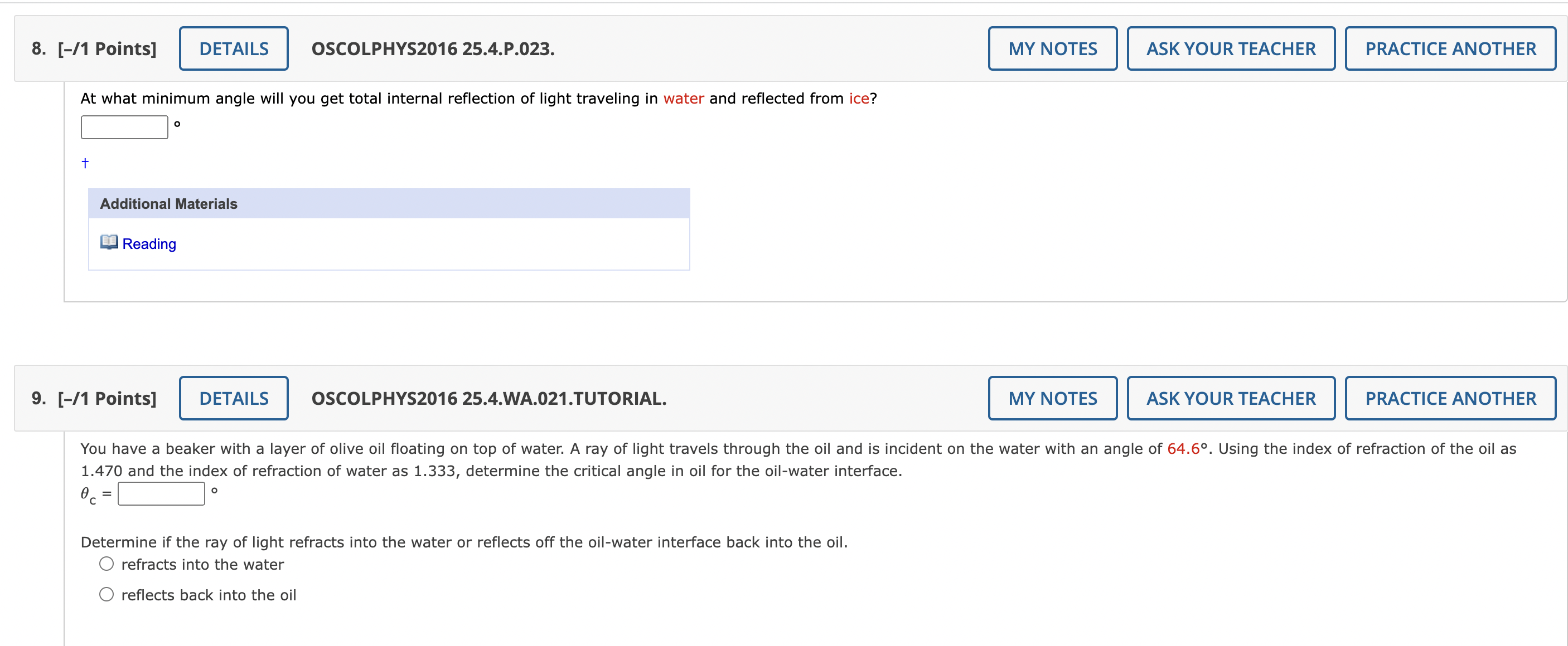shown in the figure below. His eyes are 1.61 m above the
