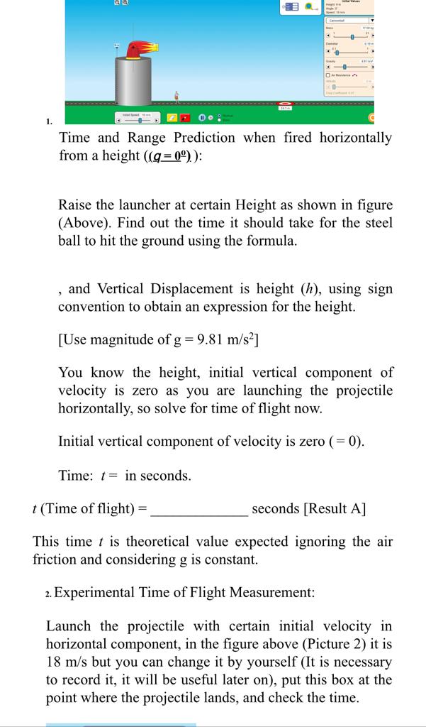  1. EH 5 '7'\"- - , Time and Range Prediction when