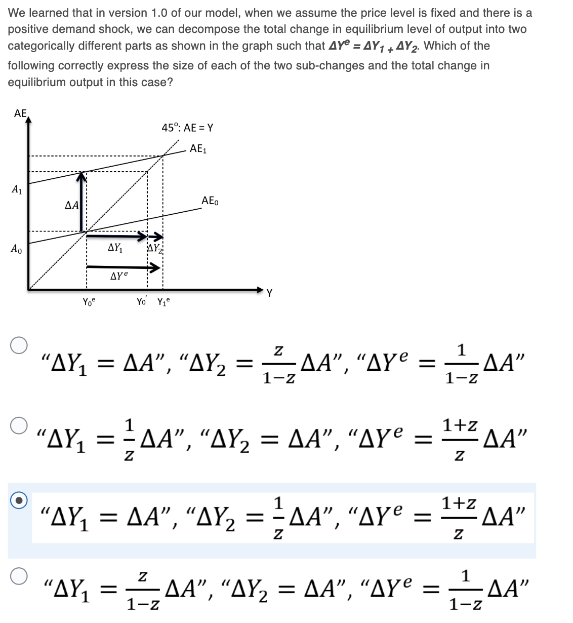 PLease help with this We learned that in version 1.0 of our
