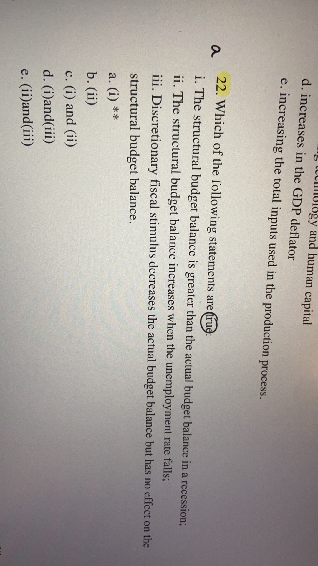 Please explain Question 22 I can not understand the three statements fillology