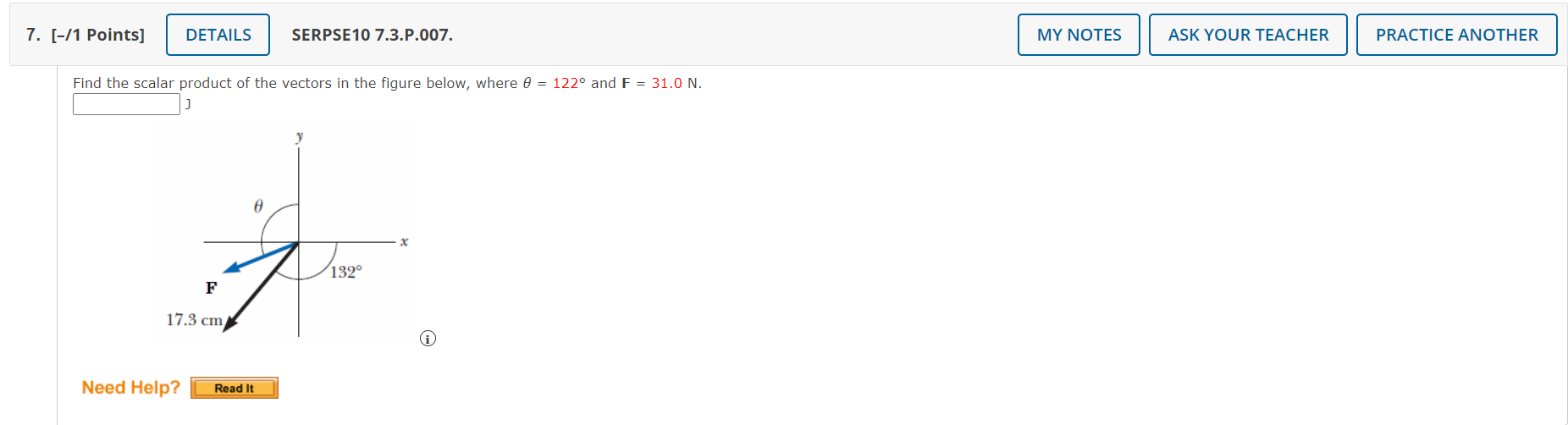 to solve! 1. [-/2 Points] DETAILS SERPSE 10 7.2.OP.001. MY NOTES ASK