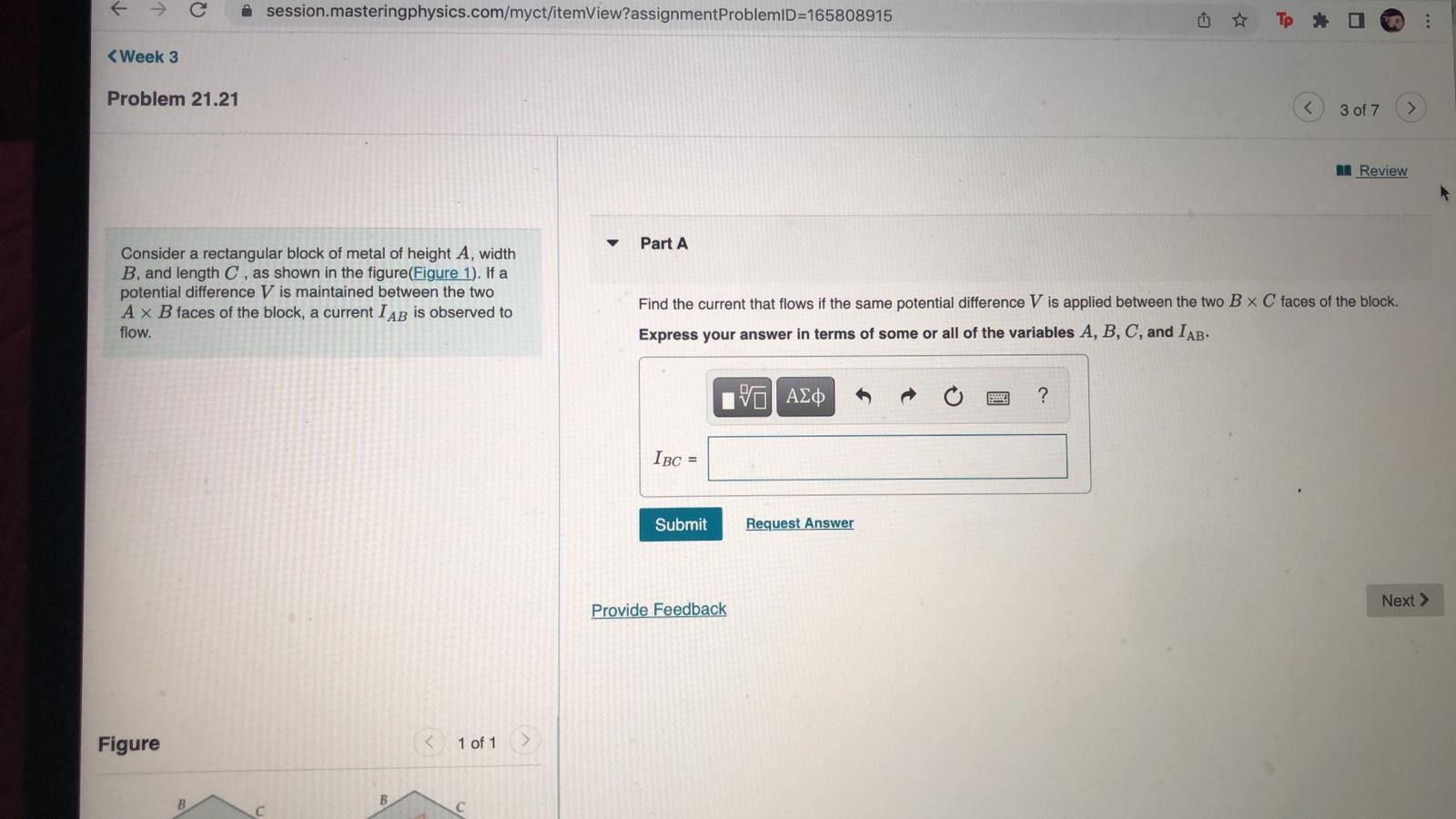 I = 0.12 A Find the magnitude of the current in the