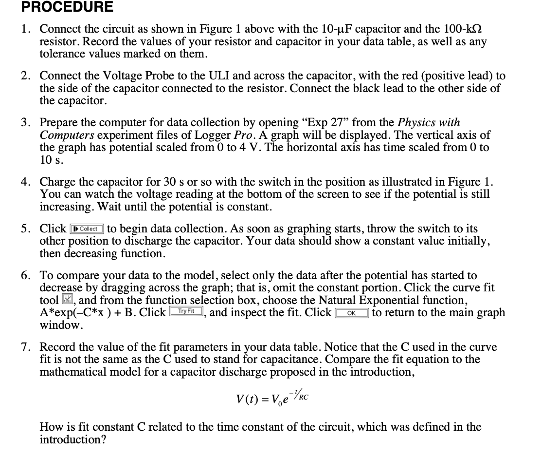 capacitor experiment? if so then what do you think happened?Look closely at