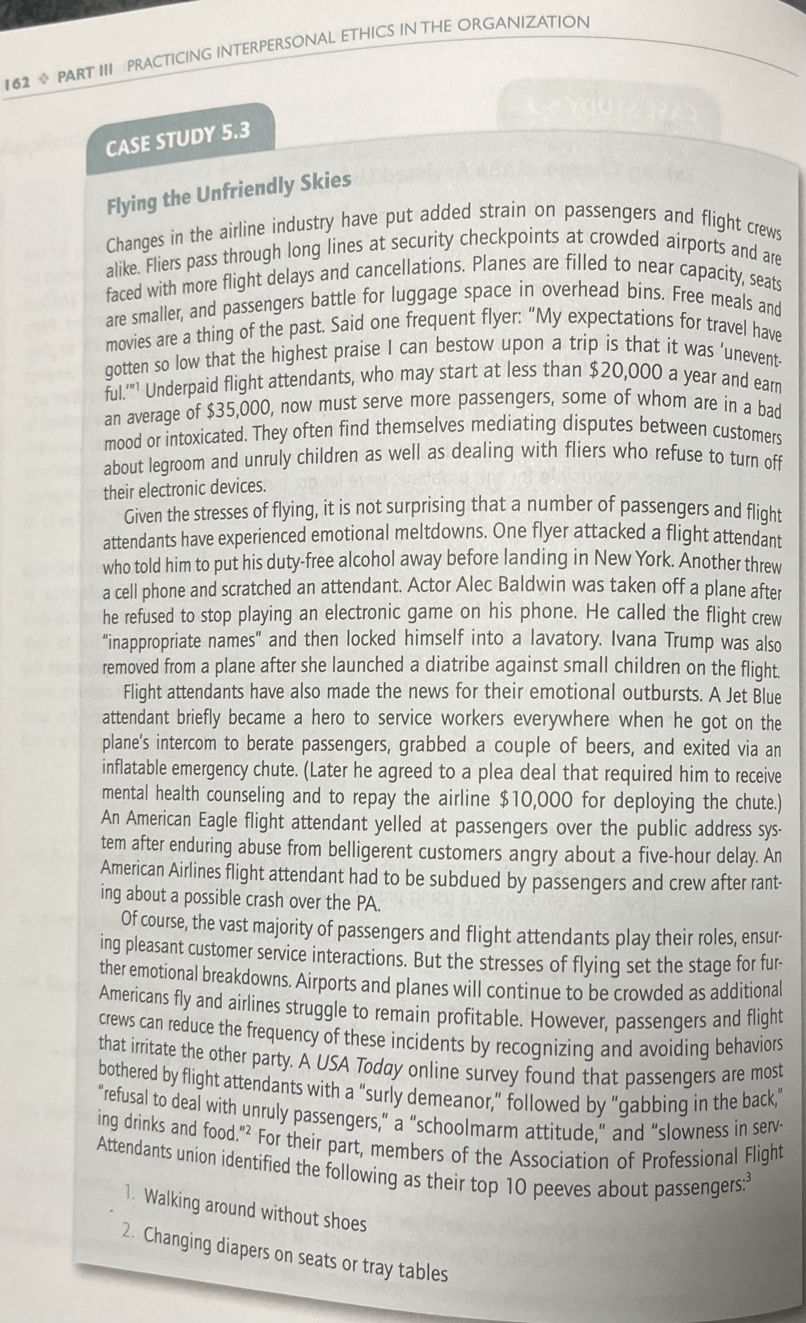 take into consideration the 5 discussion probes provided at the end of
