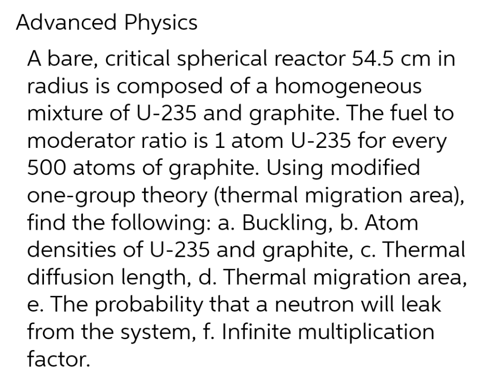Hand written solution required with details Explanation Advanced Physics A bare, critical