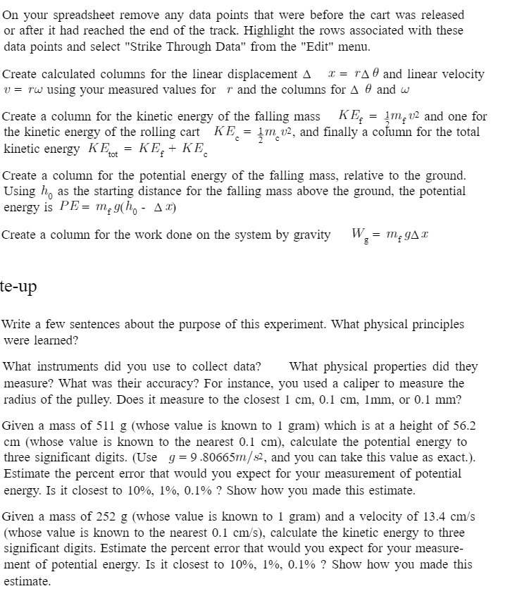  On your spreadsheet remove any data points that were before the