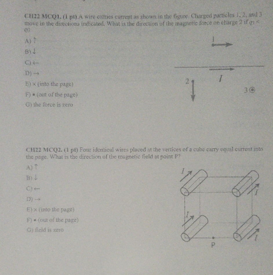 how does the right hand rule work for these? thank you! CH22