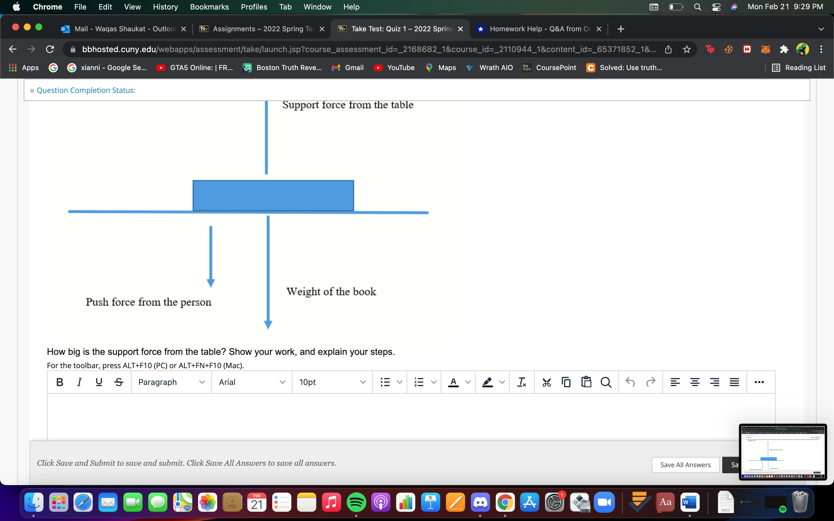 Q g * Mon Feb 21 9:29 PM o Mail - Waqas