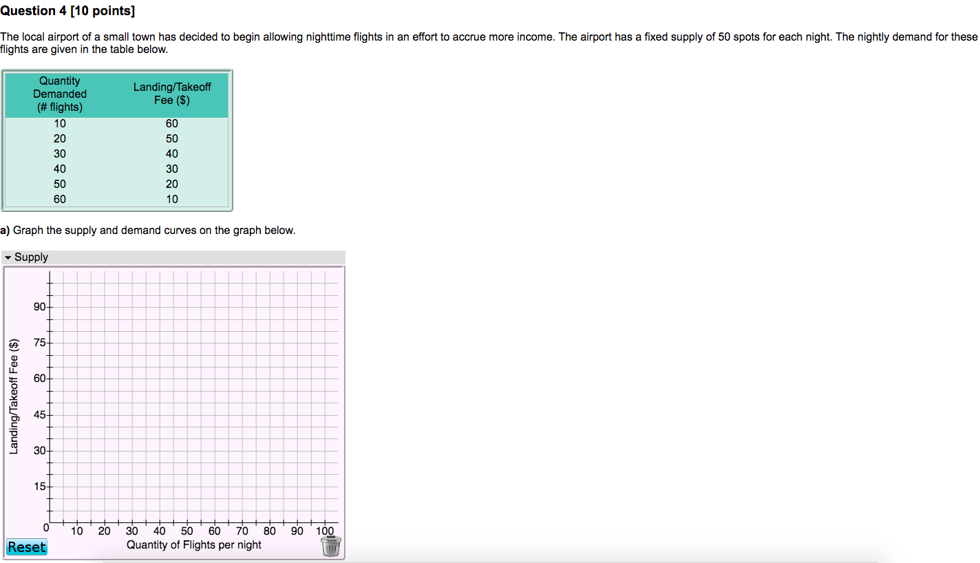 Thanks for the help. Question 4 [10 points] The local airport of