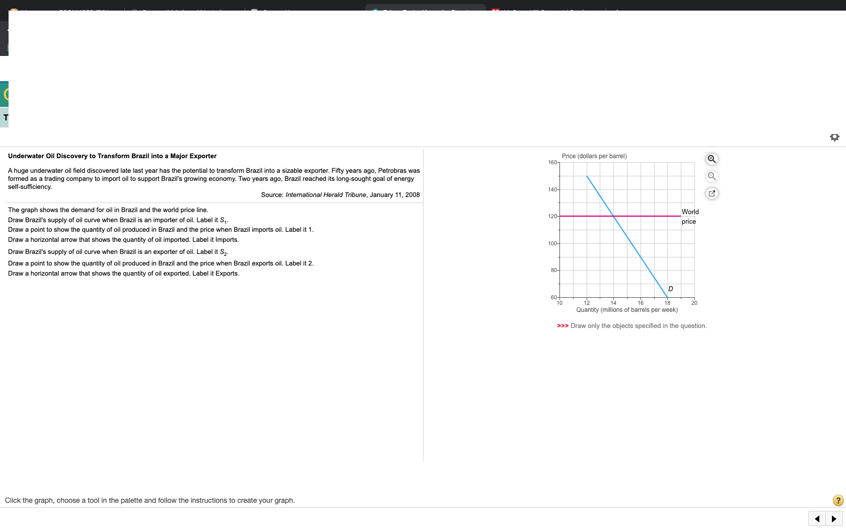 please check out the screen grab and respond with where each point