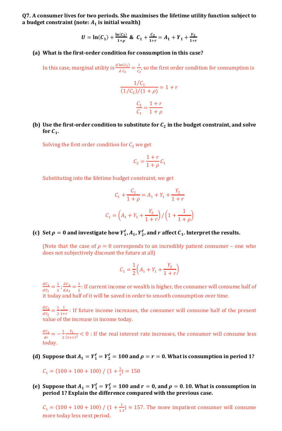 Hi, please list out the formulas where necessary , graphs where necessary