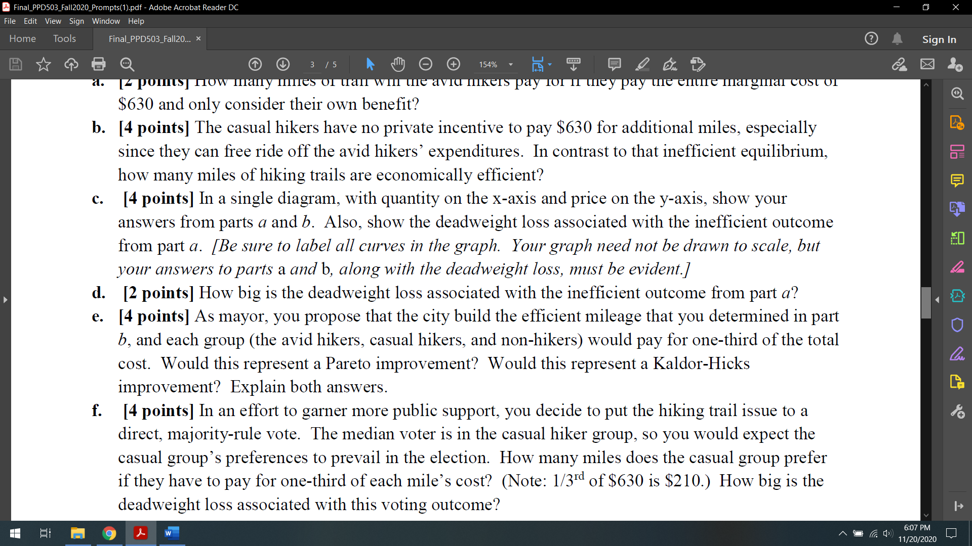 Window Help Home Tools Final_PPD503_Fall20... x (? Sign In 3 / 5