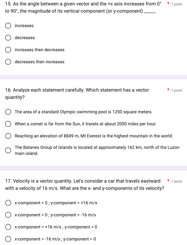 Which sketch below best illustrates vector A = 50 Newtons, 25' south