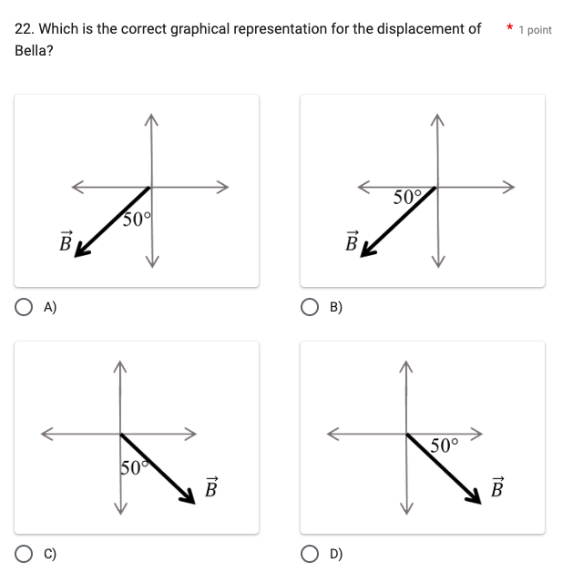 magnitude of its vertical component (or y-component) O increases O decreases O