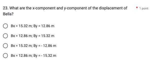 increases then decreases O decreases then increases 16. Analyze each statement carefully.