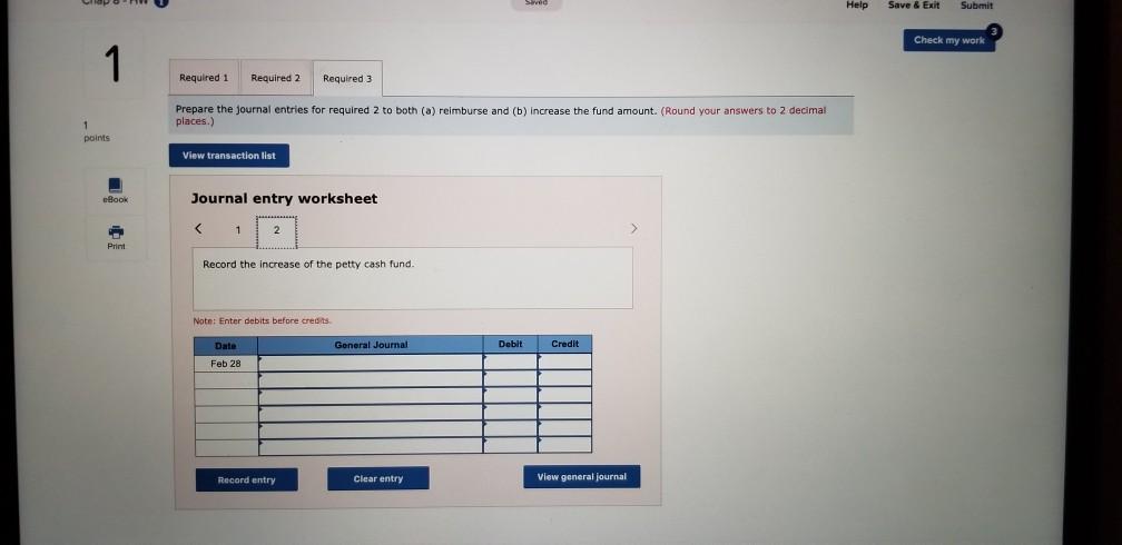 proceeds and the petty cashbox to Chloe Addison, the petty cashier. 5