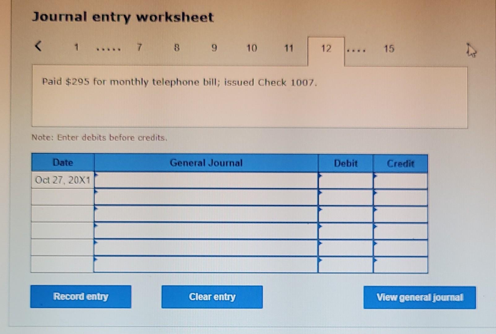 compound entry.) 20 Issued Check 1006 for $7,200 to office Furniture Mart,