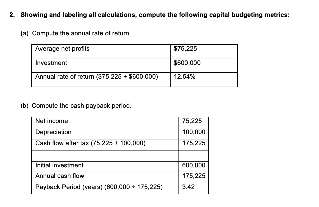 Enterprises Inc. is considering a proposal to invest 600,000 in new Cell