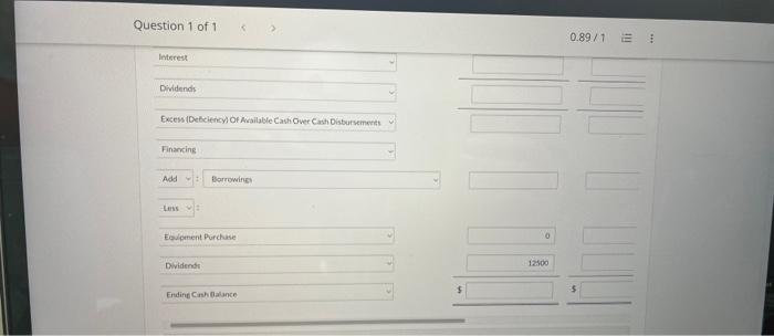 month's unit sales in ending inventory. All sales are en account. 85%