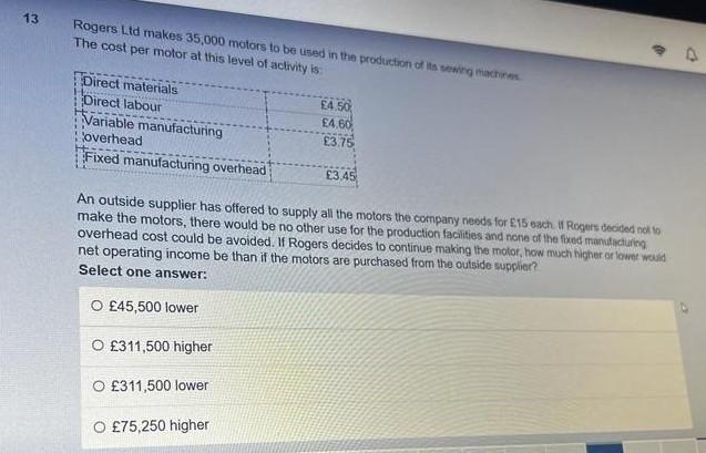 with a 100,000 bottles? To fulfil this additional order, the company would