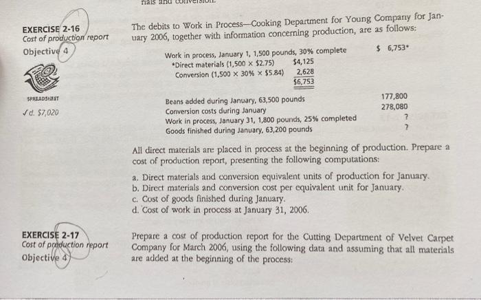 Objectives 2, 3 o. Conversion 173,333 the Drawing Department and (b) the