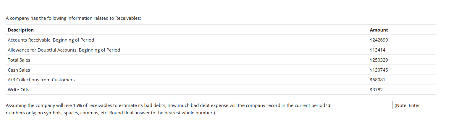 hello, please help me to solve this question A company has the